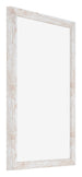 Catania MDF Bilderrahmen 61x91 5cm White Wash Vorne Schrag | Yourdecoration.de