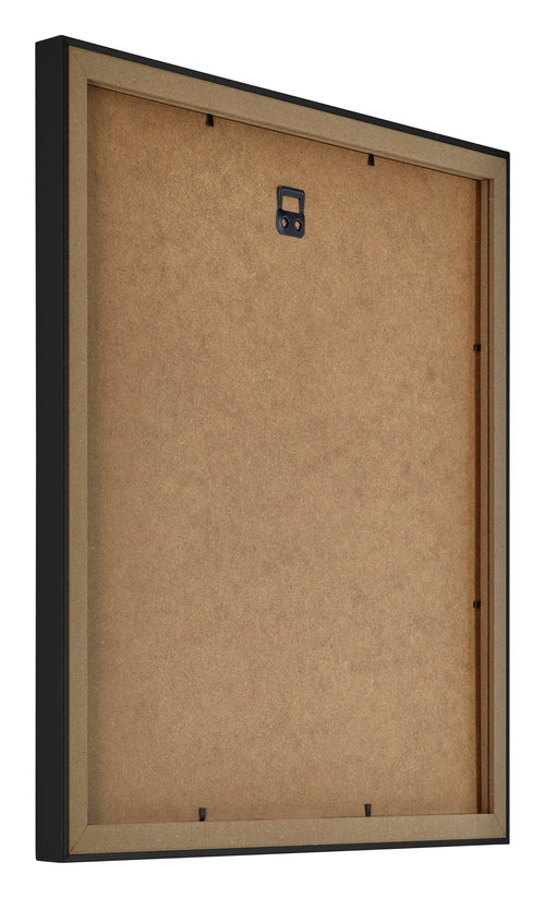 Catania MDF Bilderrahmen 70x70cm Schwarz Ruckseite Schrag | Yourdecoration.de
