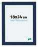 Como MDF Bilderrahmen 18x24cm Dunkelblau Gewischt Vorne Messe | Yourdecoration.de