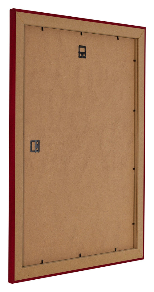 Como MDF Bilderrahmen 20x25cm Weinrot Gewischt Ruckseite Schrag | Yourdecoration.de