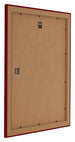 Como MDF Bilderrahmen 20x25cm Weinrot Gewischt Ruckseite Schrag | Yourdecoration.de
