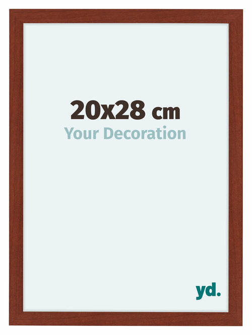 Como MDF Bilderrahmen 20x28cm Kirschbaum Vorne Messe | Yourdecoration.de