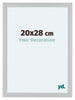 Como MDF Bilderrahmen 20x28cm Weiss Hochglanz Vorne Messe | Yourdecoration.de