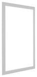 Como MDF Bilderrahmen 20x28cm Weiss Hochglanz Vorne Schrag | Yourdecoration.de