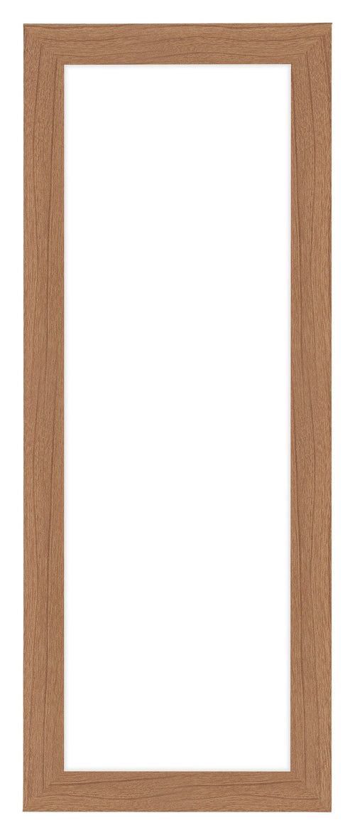 Como MDF Bilderrahmen 20x60cm Nussbaum Hell Vorne | Yourdecoration.de