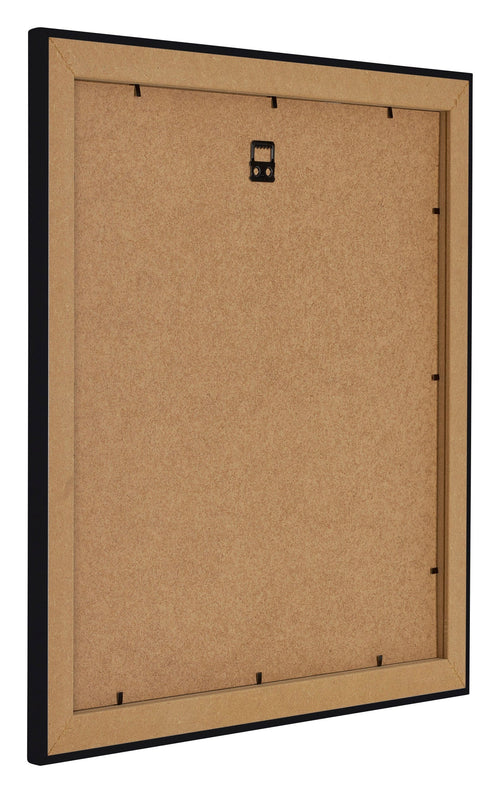 Como MDF Bilderrahmen 25x25cm Schwarz Hochglanz Ruckseite Schrag | Yourdecoration.de