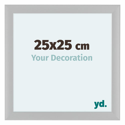 Como MDF Bilderrahmen 25x25cm Weiss Matt Vorne Messe | Yourdecoration.de