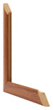 Como MDF Bilderrahmen 30x45cm Nussbaum Querschnitt | Yourdecoration.de