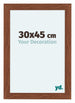Como MDF Bilderrahmen 30x45cm Nussbaum Vorne Messe | Yourdecoration.de