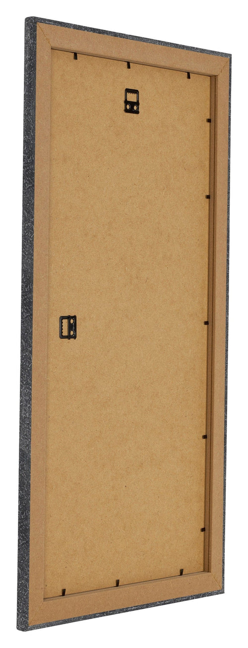 Como MDF Bilderrahmen 30x60cm Grau Gewischt Ruckseite Schrag | Yourdecoration.de