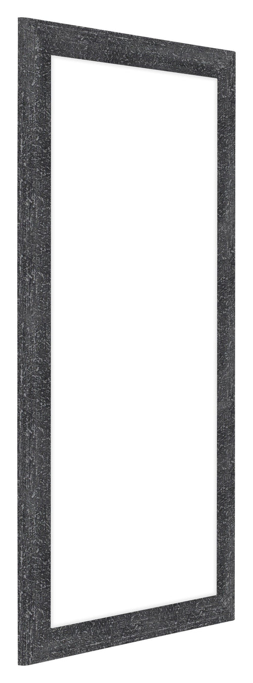 Como MDF Bilderrahmen 30x60cm Grau Gewischt Vorne Schrag | Yourdecoration.de