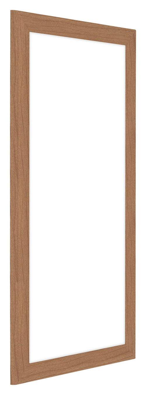 Como MDF Bilderrahmen 30x60cm Nussbaum Hell Vorne Schrag | Yourdecoration.de