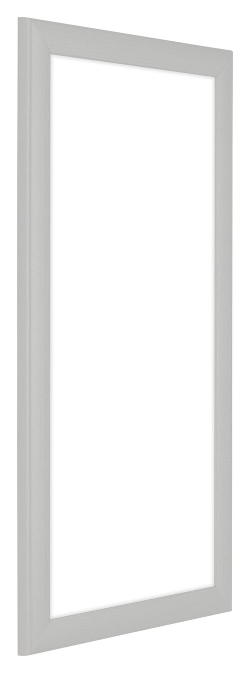 Como MDF Bilderrahmen 30x60cm Weiss Gemasert Vorne Schrag | Yourdecoration.de