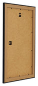 Como MDF Bilderrahmen 33x48cm Schwarz Matt Ruckseite Schrag | Yourdecoration.de