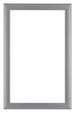 Como MDF Bilderrahmen 33x48cm Silber Matt Vorne | Yourdecoration.de