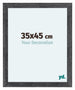 Como MDF Bilderrahmen 35x45cm Grau Gewischt Vorne Messe | Yourdecoration.de
