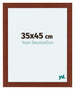 Como MDF Bilderrahmen 35x45cm Kirschbaum Vorne Messe | Yourdecoration.de