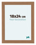 Como MDF Bilderrahmen 36x48cm Nussbaum Hell Vorne Messe | Yourdecoration.de