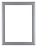 Como MDF Bilderrahmen 36x48cm Silber Matt Vorne | Yourdecoration.de