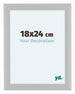 Como MDF Bilderrahmen 36x48cm Weiss Hochglanz Vorne Messe | Yourdecoration.de