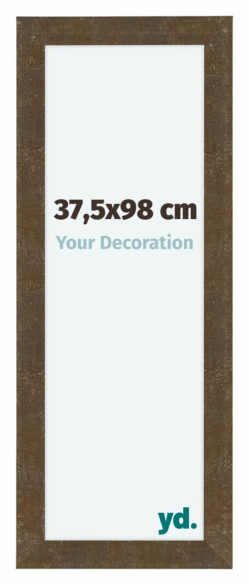 Como MDF Bilderrahmen 37 5x98cm Gold Antik Vorne Messe | Yourdecoration.de