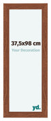 Como MDF Bilderrahmen 37 5x98cm Nussbaum Vorne Messe | Yourdecoration.de