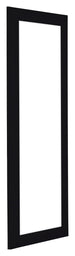 Como MDF Bilderrahmen 37 5x98cm Schwarz Hochglanz Vorne Schrag | Yourdecoration.de
