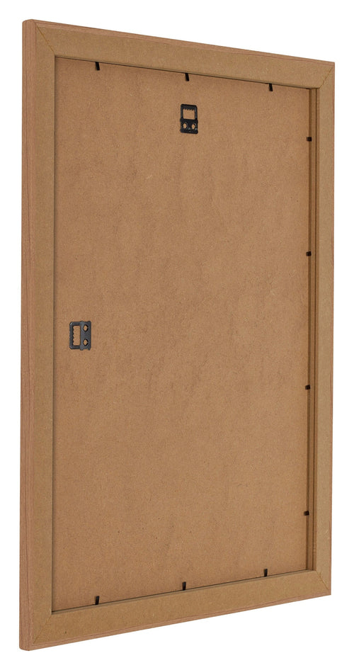 Como MDF Bilderrahmen 40x45cm Nussbaum Hell Ruckseite Schrag | Yourdecoration.de