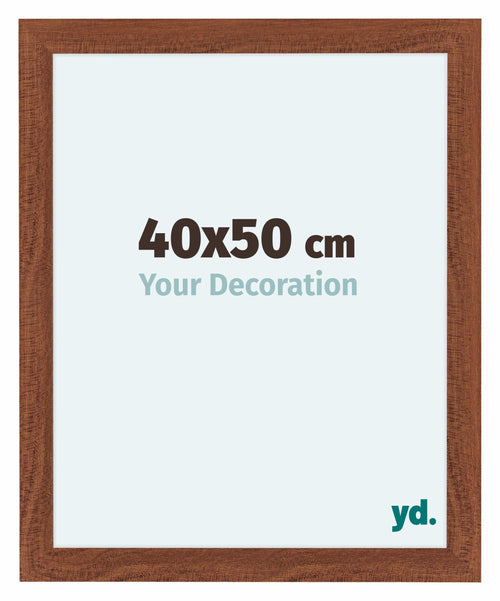 Como MDF Bilderrahmen 40x50cm Nussbaum Vorne Messe | Yourdecoration.de