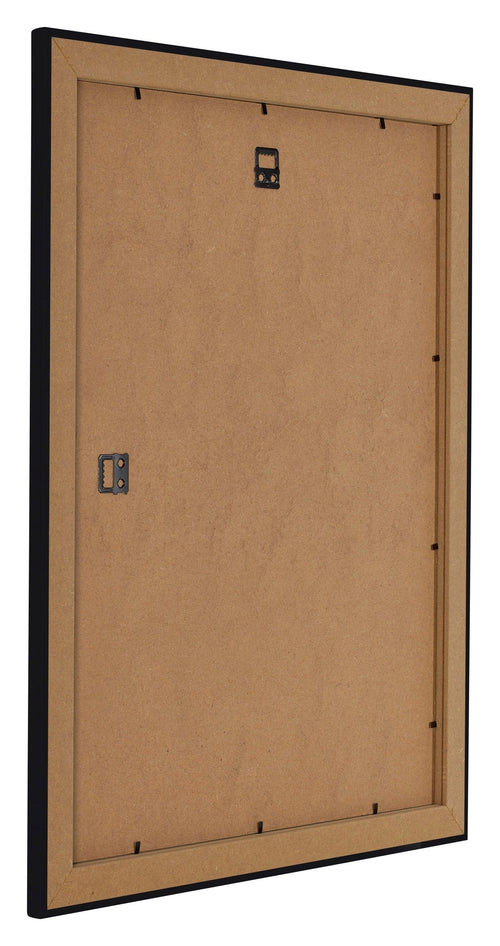 Como MDF Bilderrahmen 40x50cm Schwarz Hochglanz Ruckseite Schrag | Yourdecoration.de