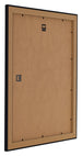 Como MDF Bilderrahmen 40x50cm Schwarz Hochglanz Ruckseite Schrag | Yourdecoration.de