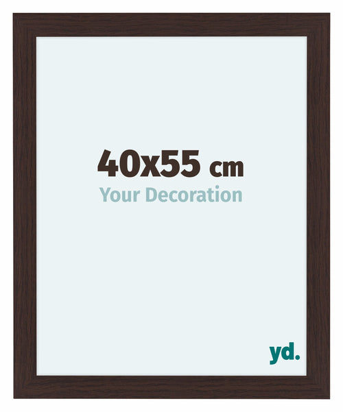 Como MDF Bilderrahmen 40x55cm Eiche Dunkel Vorne Messe | Yourdecoration.de