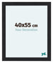 Como MDF Bilderrahmen 40x55cm Schwarz Gemasert Vorne Messe | Yourdecoration.de
