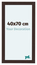 Como MDF Bilderrahmen 40x70cm Eiche Dunkel Vorne Messe | Yourdecoration.de