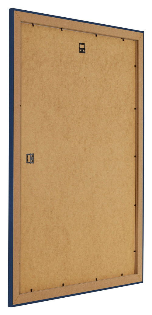 Como MDF Bilderrahmen 42x60cm Dunkelblau Gewischt Ruckseite Schrag | Yourdecoration.de