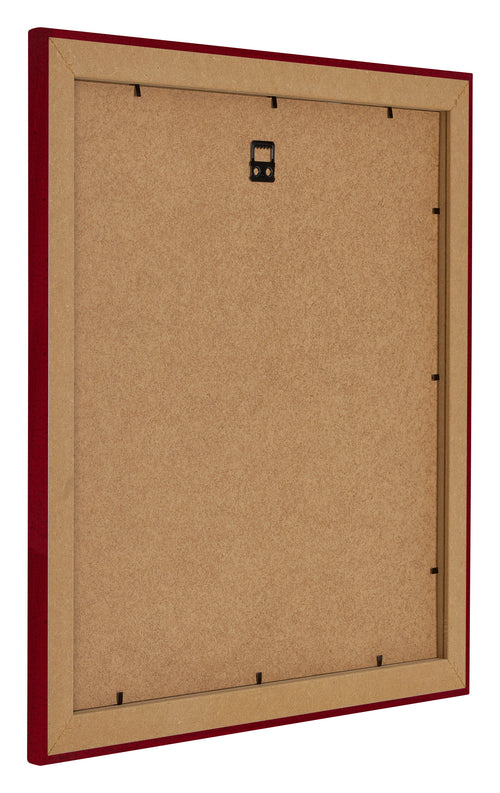 Como MDF Bilderrahmen 45x45cm Weinrot Gewischt Ruckseite Schrag | Yourdecoration.de