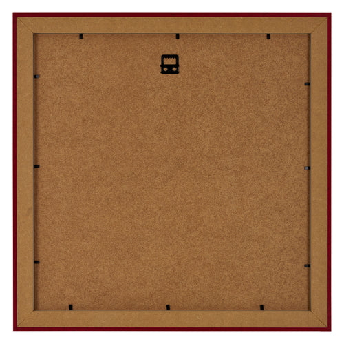 Como MDF Bilderrahmen 45x45cm Weinrot Gewischt Ruckseite | Yourdecoration.de