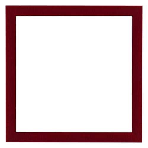 Como MDF Bilderrahmen 45x45cm Weinrot Gewischt Vorne | Yourdecoration.de