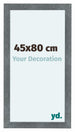 Como MDF Bilderrahmen 45x80cm Eisen Gewischt Vorne Messe | Yourdecoration.de