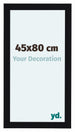 Como MDF Bilderrahmen 45x80cm Schwarz Hochglanz Vorne Messe | Yourdecoration.de