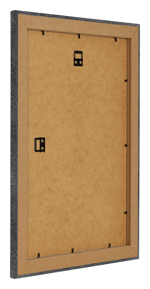 Como MDF Bilderrahmen 46x61cm Grau Gewischt Ruckseite Schrag | Yourdecoration.de