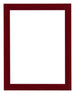 Como MDF Bilderrahmen 46x61cm Weinrot Gewischt Vorne | Yourdecoration.de
