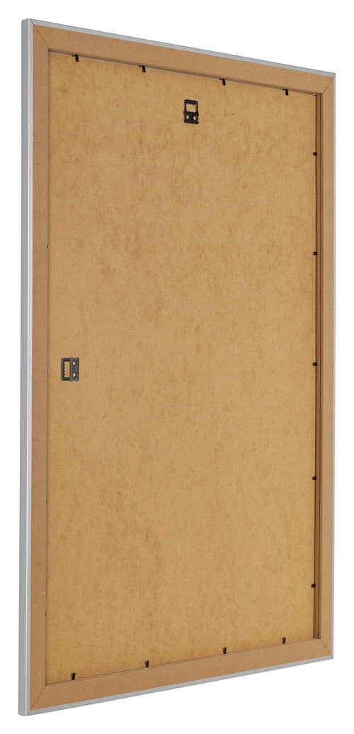 Como MDF Bilderrahmen 48x68cm Silber Matt Ruckseite Schrag | Yourdecoration.de