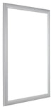 Como MDF Bilderrahmen 48x68cm Silber Matt Vorne Schrag | Yourdecoration.de