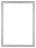Como MDF Bilderrahmen 48x68cm Silber Matt Vorne | Yourdecoration.de