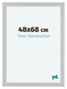 Como MDF Bilderrahmen 48x68cm Weiss Matt Vorne Vorne | Yourdecoration.de