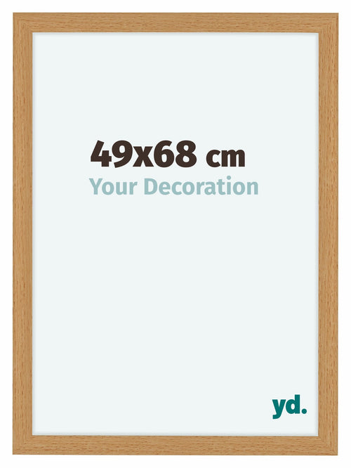 Como MDF Bilderrahmen 49x68cm Buche Vorne Messe | Yourdecoration.de