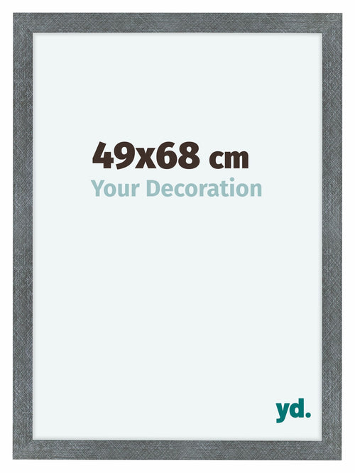 Como MDF Bilderrahmen 49x68cm Eisen Gewischt Vorne Messe | Yourdecoration.de