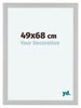 Como MDF Bilderrahmen 49x68cm Weiss Gemasert Vorne Messe | Yourdecoration.de