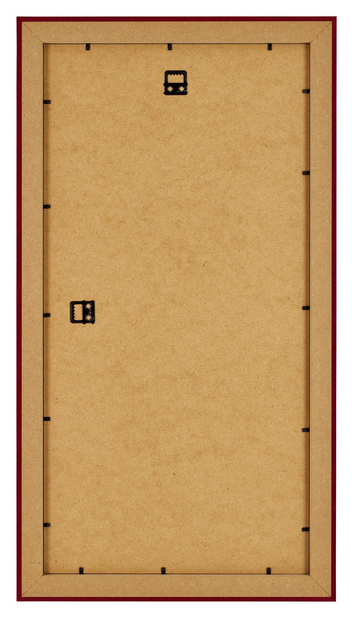 Como MDF Bilderrahmen 50x100cm Weinrot Gewischt Ruckseite | Yourdecoration.de